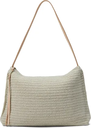 The Sak Mariposa Shoulder Bag in Crochet, Natural