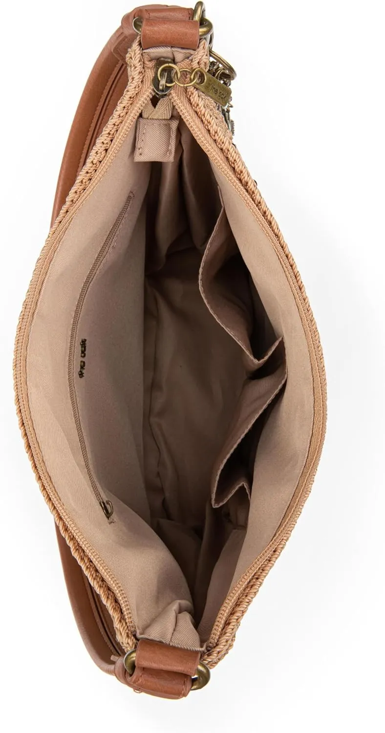 The Sak Sequoia Hobo Bag - Hand Crochet Large Women's Purse for Everyday & Travel - Durable Handbag & Tote With Zipper Pocket