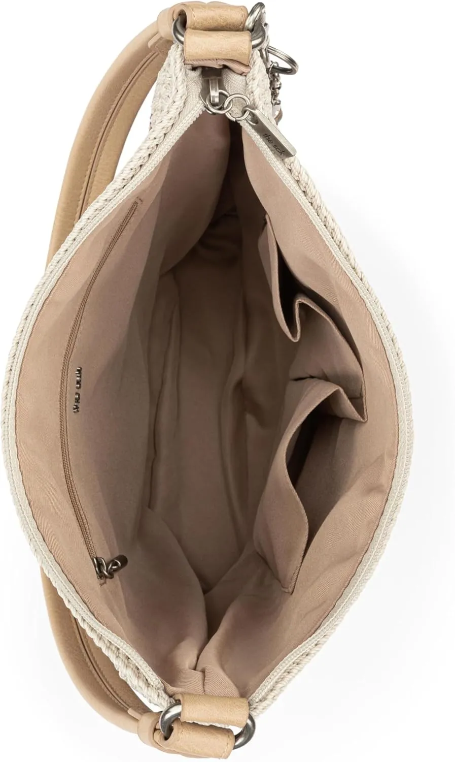 The Sak Sequoia Hobo Bag - Hand Crochet Large Women's Purse for Everyday & Travel - Durable Handbag & Tote With Zipper Pocket