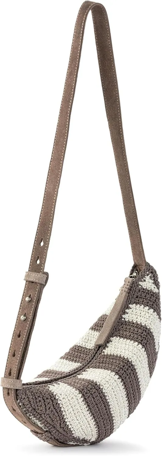 The Sak Tess Sling Purse - Small Woman's Crossbody Bag For Everyday & Travel - Handbag With Zipper Closure & Adjustable Strap