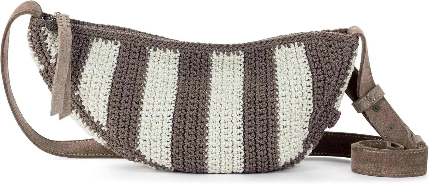 The Sak Tess Sling Purse - Small Woman's Crossbody Bag For Everyday & Travel - Handbag With Zipper Closure & Adjustable Strap
