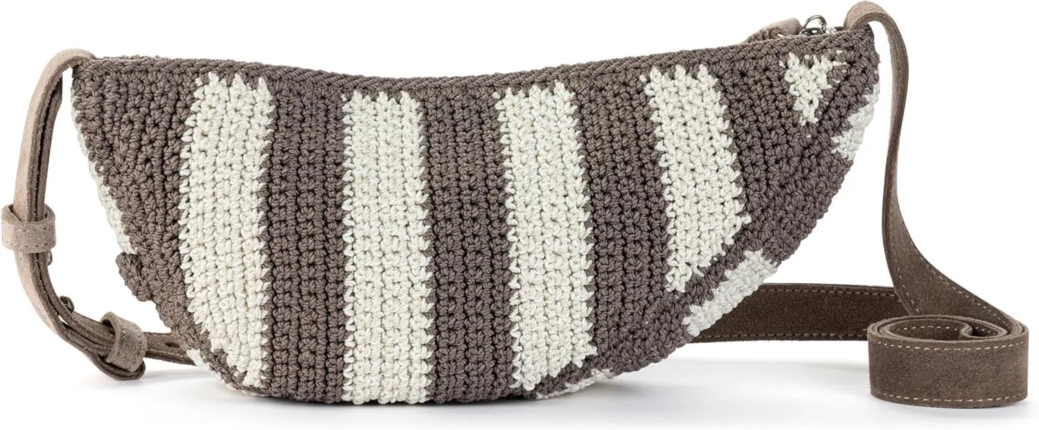 The Sak Tess Sling Purse - Small Woman's Crossbody Bag For Everyday & Travel - Handbag With Zipper Closure & Adjustable Strap