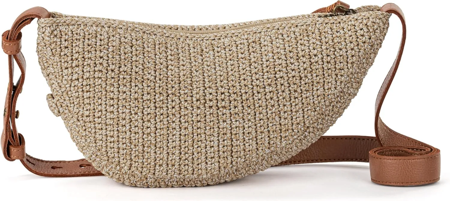 The Sak Tess Sling Purse - Small Woman's Crossbody Bag For Everyday & Travel - Handbag With Zipper Closure & Adjustable Strap