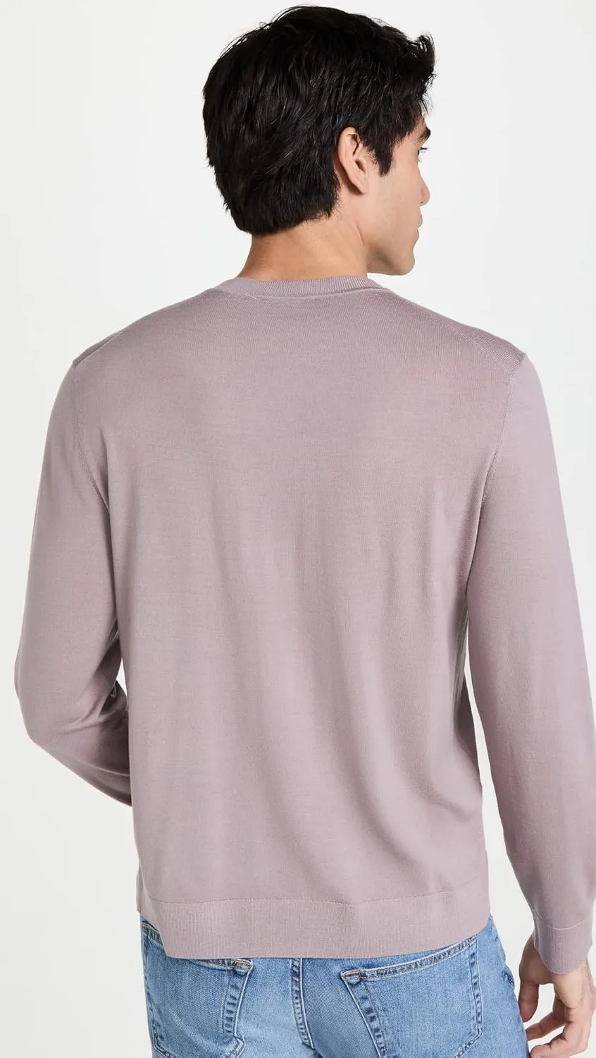 Theory Men's Crew Neck Po Regal Wool