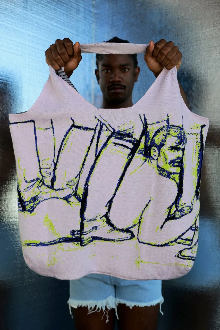 TOM OF FINLAND x WE ARE SPASTOR TOTE PINK