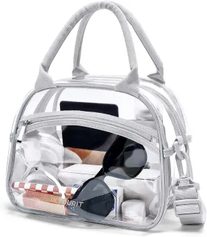 TOURIT Stadium Approved Clear Lunch Bag Transparent Bag with Adjustable Strap Clear Lunch Box for Women Men Work