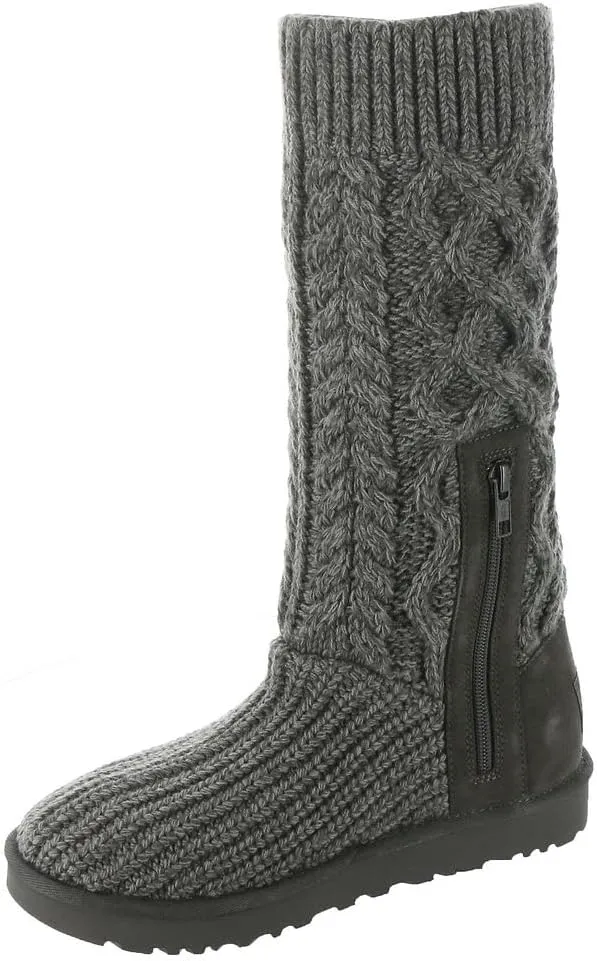 UGG Women's Classic Cardi Cabled Knit Boot