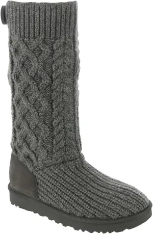 UGG Women's Classic Cardi Cabled Knit Boot