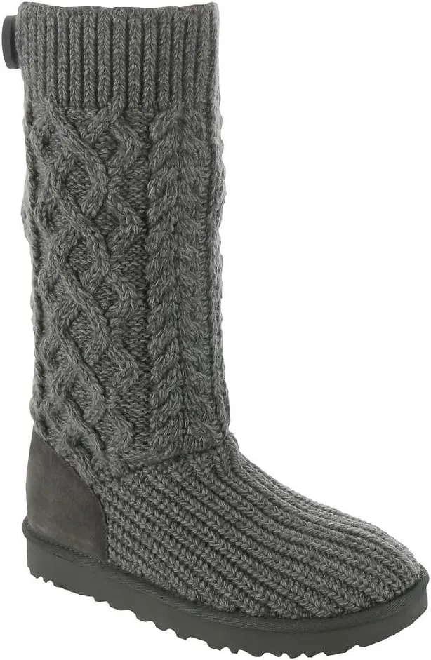UGG Women's Classic Cardi Cabled Knit Boot