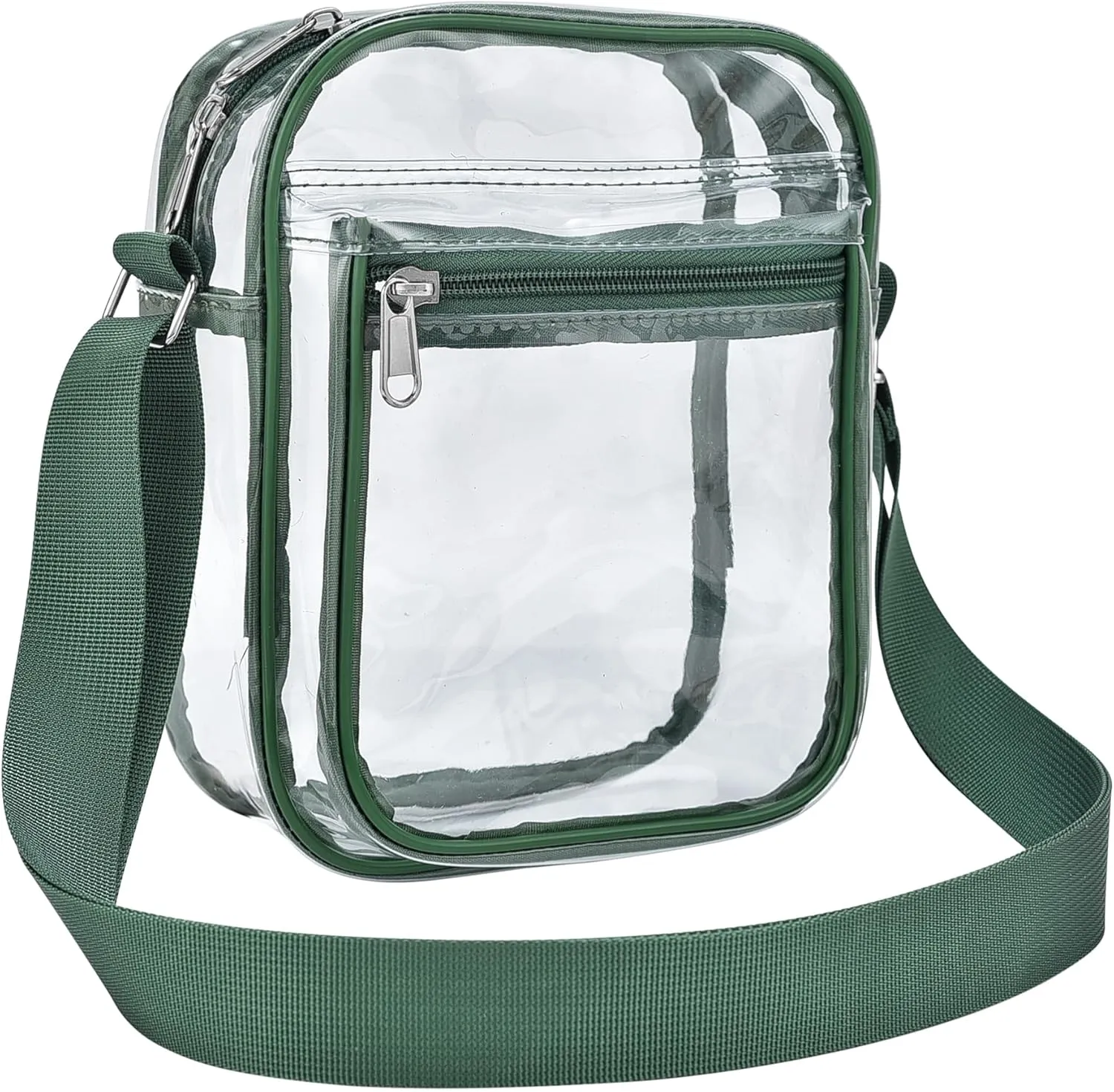 USPECLARE Clear Purse Bag for Stadium Events Clear Messenger Bag for Men and Women
