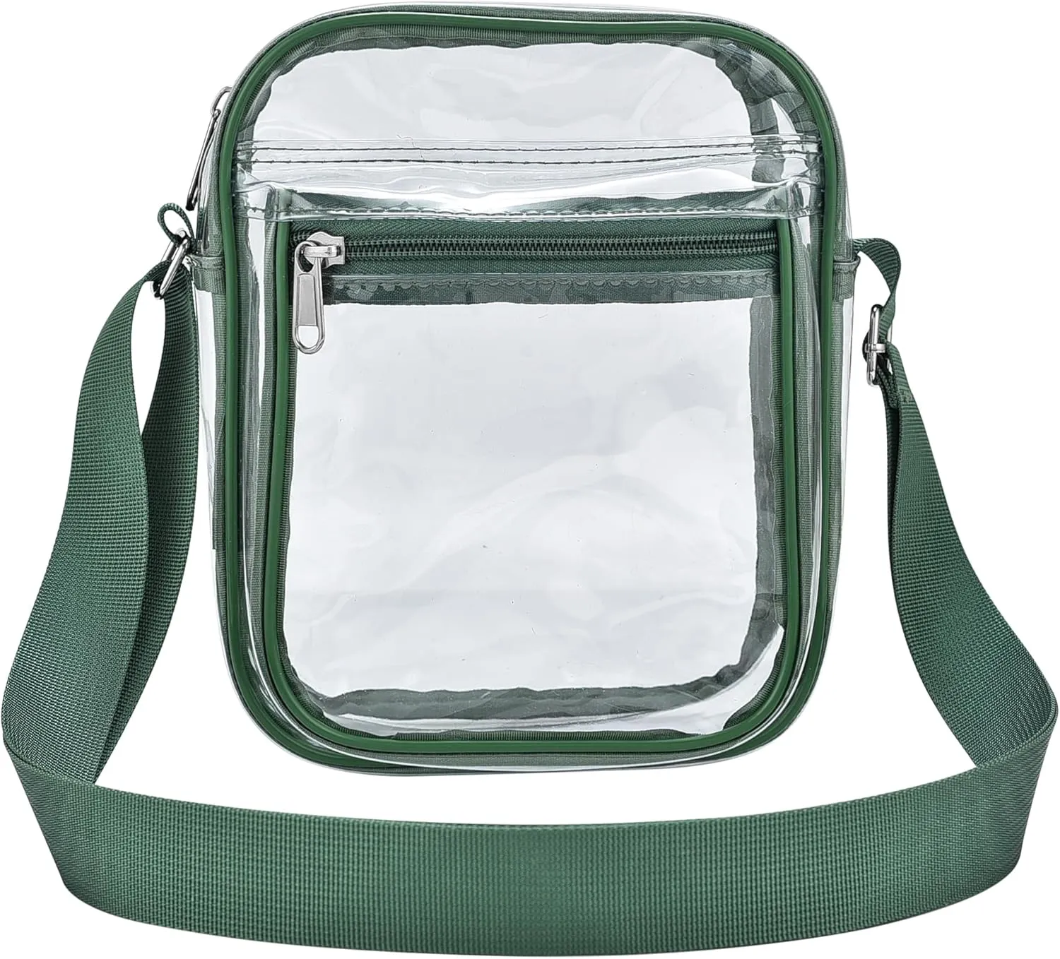 USPECLARE Clear Purse Bag for Stadium Events Clear Messenger Bag for Men and Women