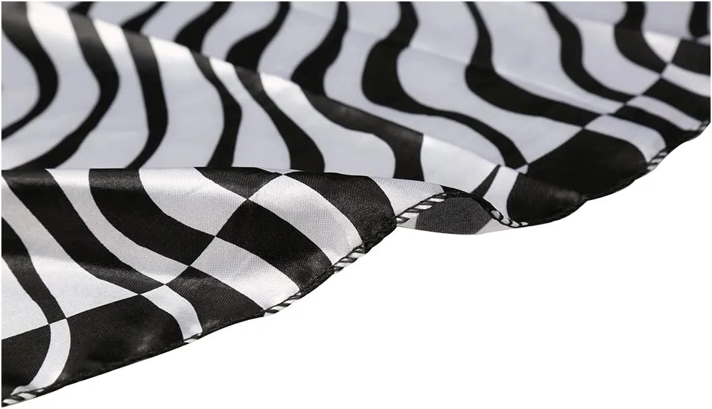 uxcell Women Square Scarf Scarves Leopard Printed Striped Polka Dots Pattern Kerchief Neckerchief