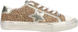 Vintage Havana Womens Alive Metallic Glitter Slip On Sneakers Shoes Casual - Gold