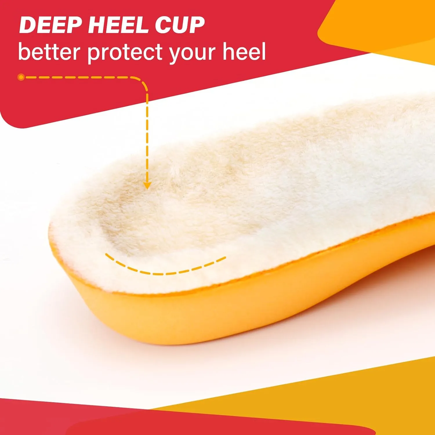 V.Step Wool Insoles with Arch Support, Comfortable Sheepskin Shoe Inserts Shearling Replacement for Women Men Boots Cozy