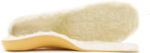 V.Step Wool Insoles with Arch Support, Comfortable Sheepskin Shoe Inserts Shearling Replacement for Women Men Boots Cozy