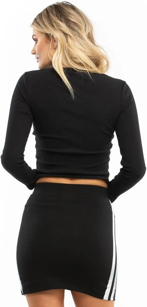 Wildfox Silver Track Roxy Skirt