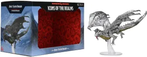 WizKids D&D Icons of The Realms: Adult Silver Dragon