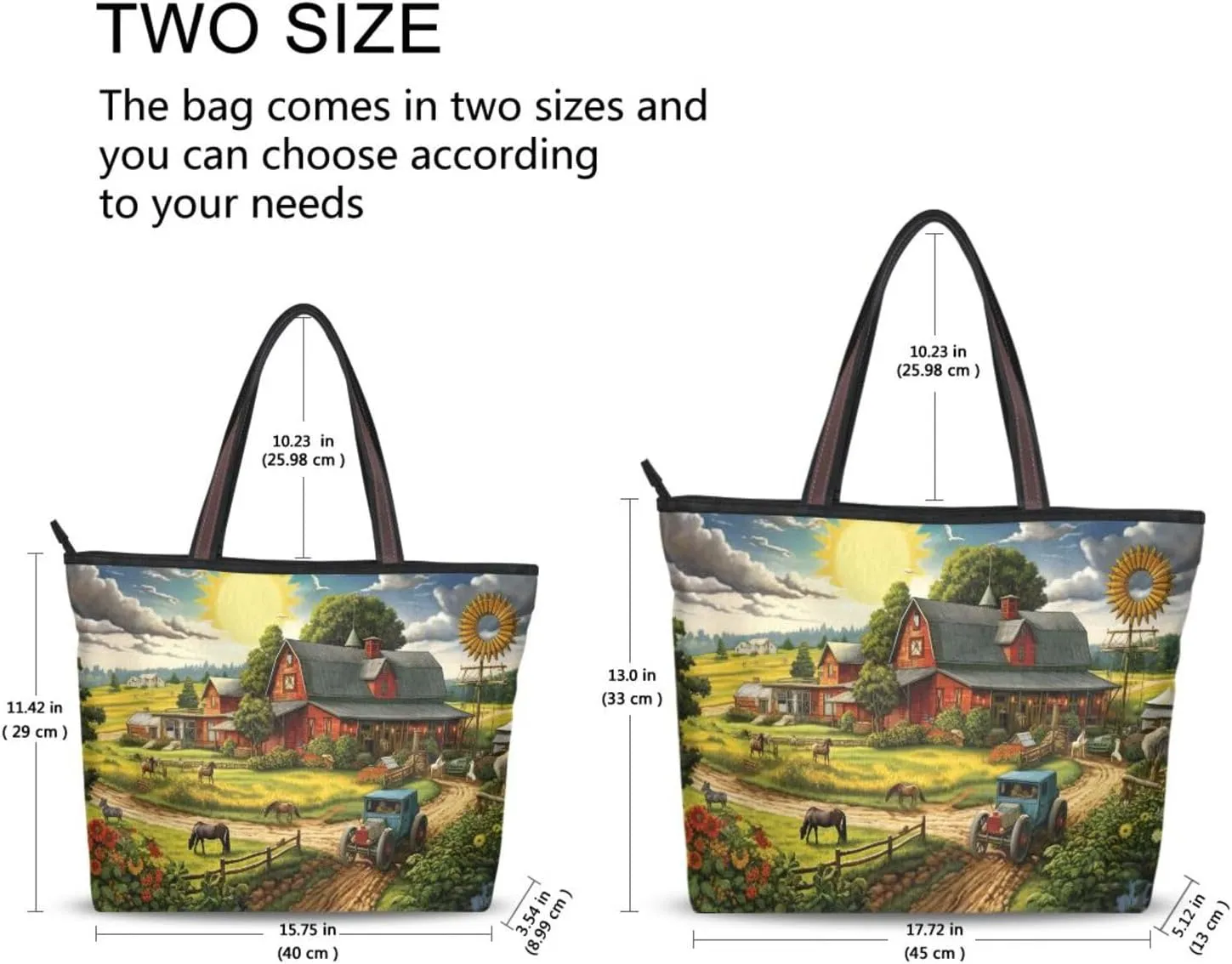 Women Tote Bags Pasture Flowers Floral Top Handle Satchel Handbags Shoulder Bag for Shopping 20847810
