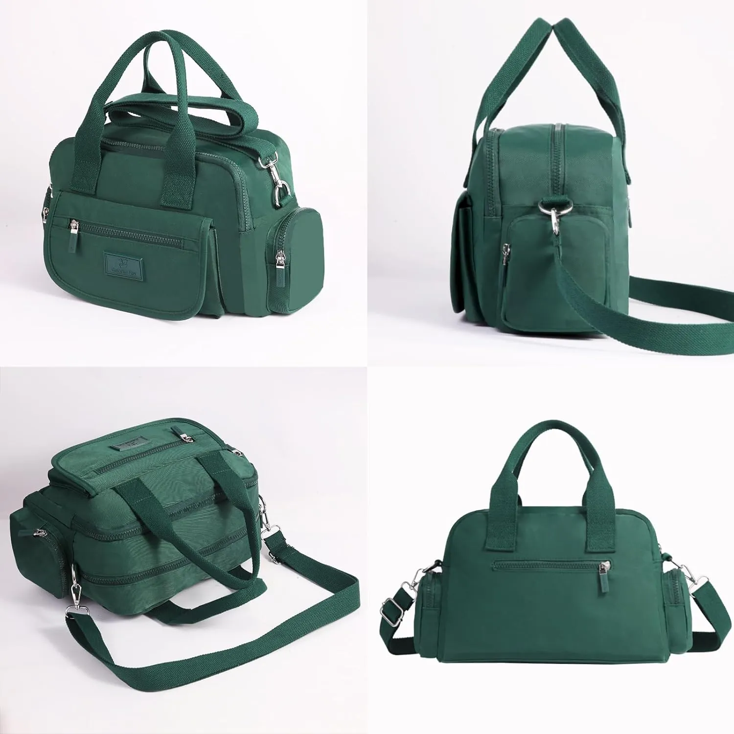 Women's Casual Shoulder Bag, Large Capacity Crossbody Bag, High-Density Nylon Waterproof Travel Wallet