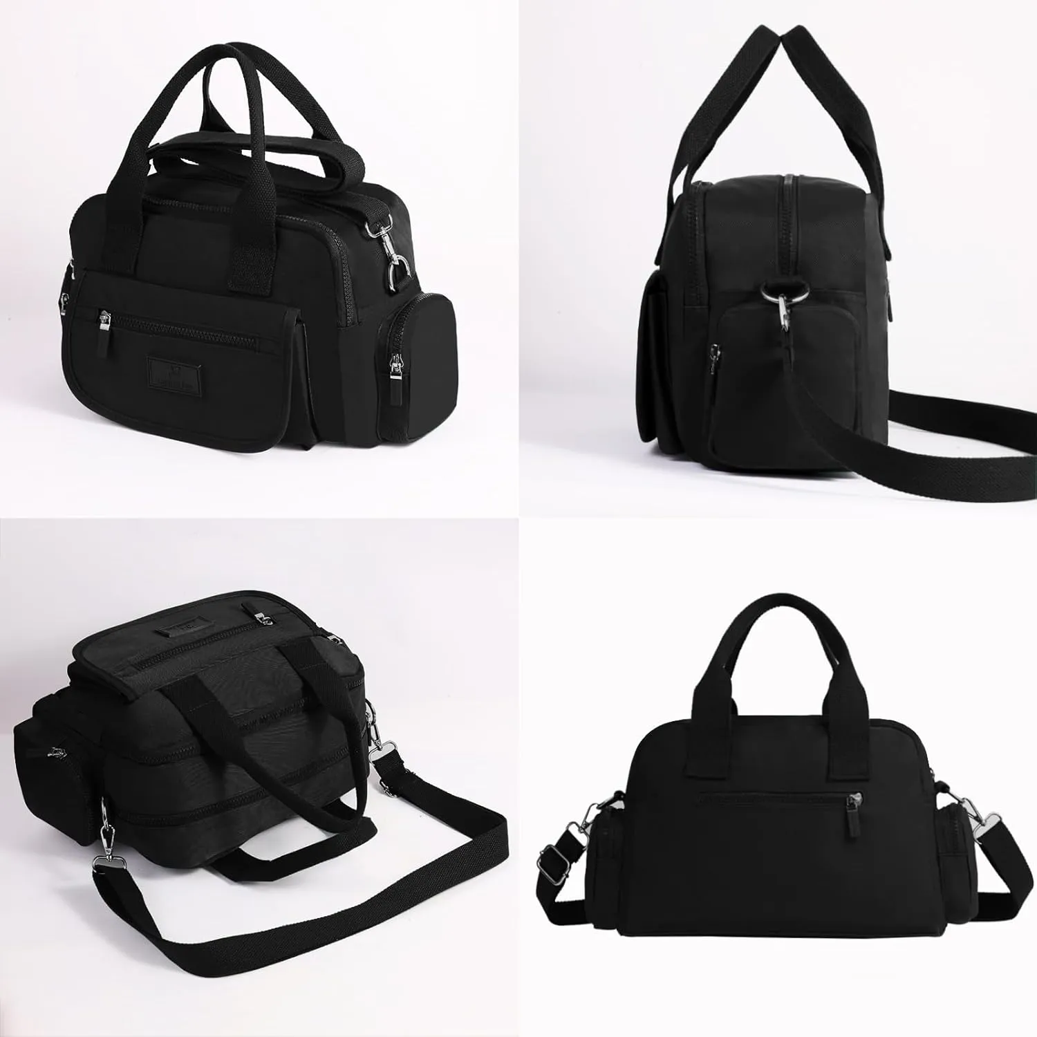 Women's Casual Shoulder Bag, Large Capacity Crossbody Bag, High-Density Nylon Waterproof Travel Wallet