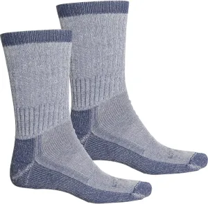Woolrich The Big Woolly Heavyweight Outdoor Socks - Merino Wool, Crew (For Men) LARGE (GRAY) ONE PAIR