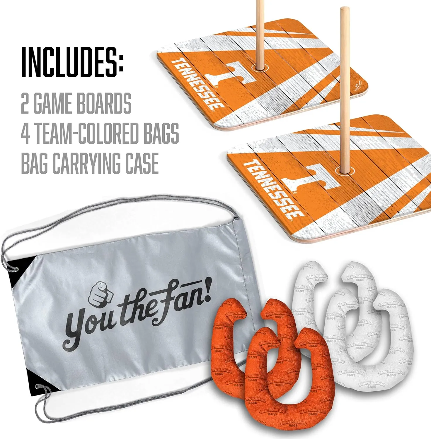 YouTheFan NCAA HorseShoe Bags Game