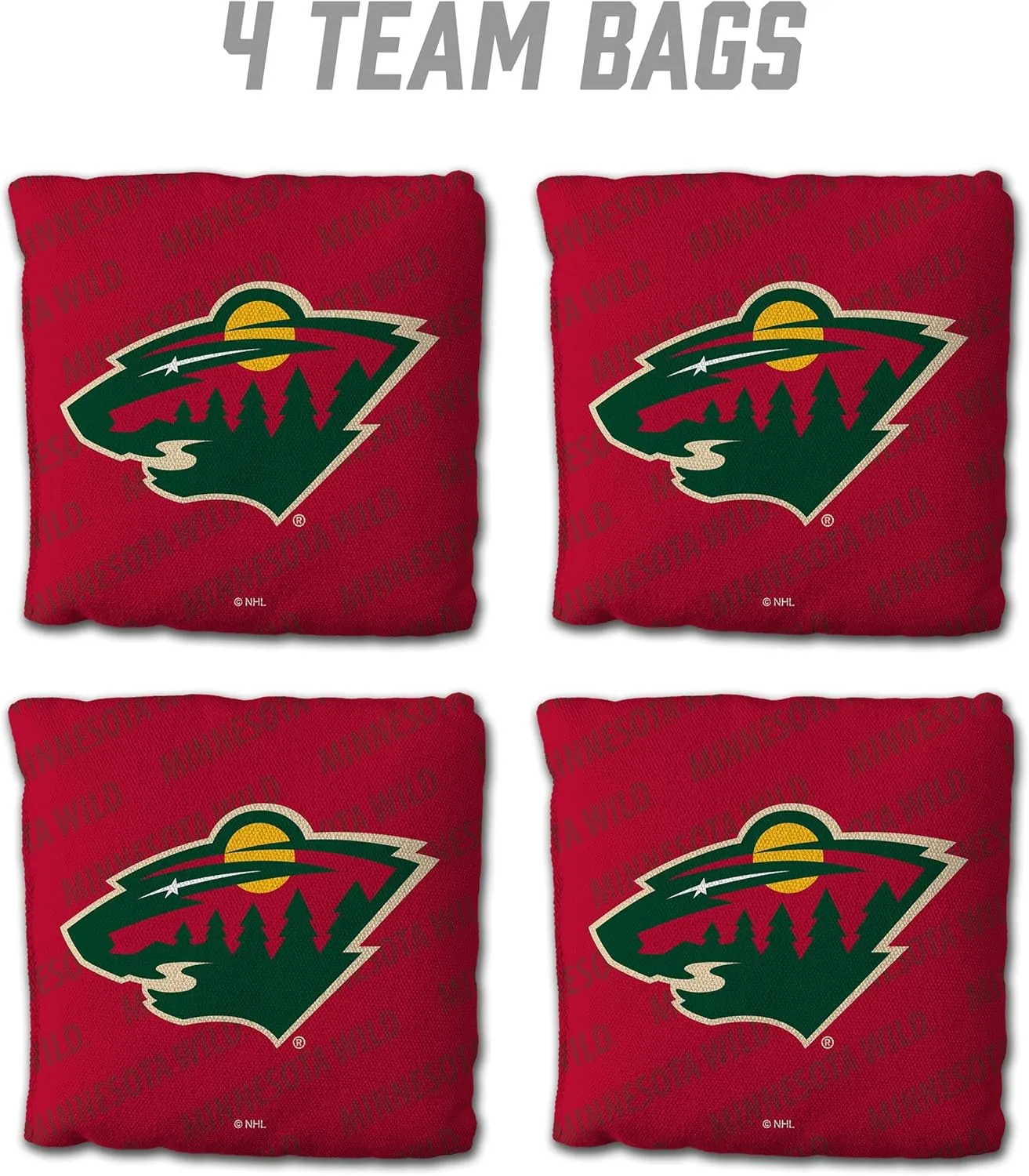 YouTheFan NHL Cornhole Bags 4PK