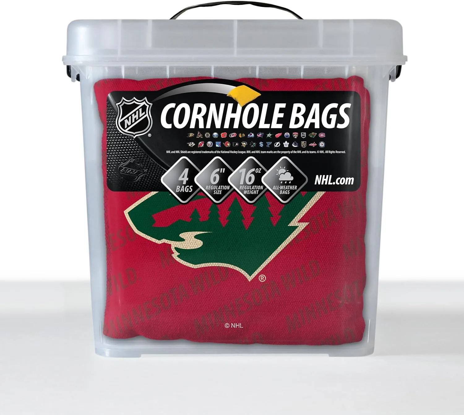 YouTheFan NHL Cornhole Bags 4PK